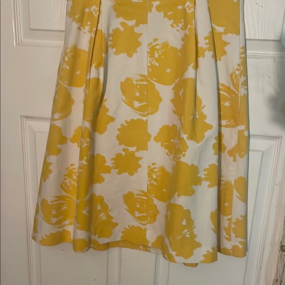 Talbots Yellow and White Floral Dress - Picture 6 of 7